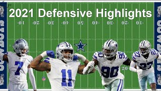 Dallas Cowboys ✭║2021 Defensive Highlights║✭