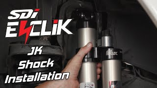 E-CLIK JK Shock Installation