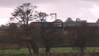 HST test train with 43059 and 43058