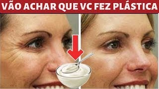 Não Use Muito, Pois Suas Amigas Vão Achar Que Você Fez Plástica Isso Elimina Rugas e Pés de Galinha!