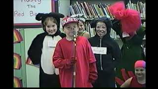 "Rusty the Red Bear" Walton School 2000