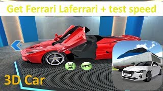 3D Driving Class #4: Test Super Ferrari V21.0  |3D운전교실, mclaren, lamborghini, Ferrari Laferrari