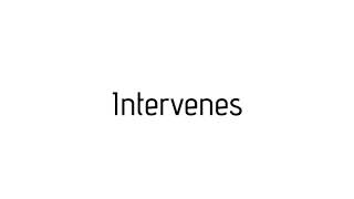 How to pronounce Intervenes / Intervenes pronunciation