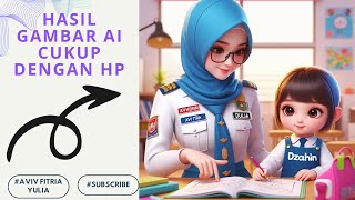 cara membuat karakter animasi dengan AI dengan HP