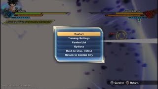 DRAGON BALL XENOVERSE 2 Training Perfect Block