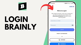 Brainly Login | Brainly App Login Help | Brainly Account Sign In #Shorts