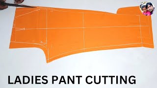 Ladies Formal Pant Cutting Full Tutorials | Women Pant Cutting | Pant Cutting