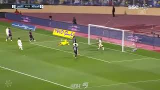 الهدف الثاني لكريستيانو رونالدو اليوم مع النصر السعودي سييييو #suiii