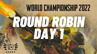 KARDS World Championship 2022 - Round Robin Day 1 Games