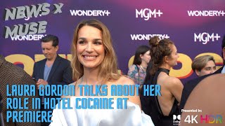 Laura Gordon Talks About Her Role in Hotel Cocaine at Premiere