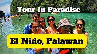 TOUR IN PARADISE  ISLAND HOPPING  KAYAKING IN BIG LAGOON  EL NIDO, PALAWAN  #ofw #buhayofw #ofwlife