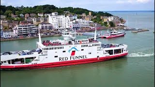 red funnel ferry tour on the boat only 4k 60fps