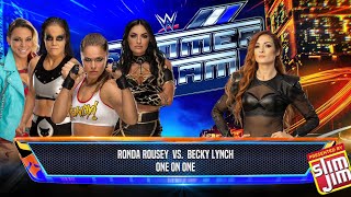 WWE 2K24 Universe Mode | Ronda Rousey Vs Becky Lynch | SUMMERSLAM Night 2