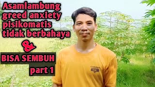 Asamlambung greed anxiety pisikomatis bisa sembuh part1