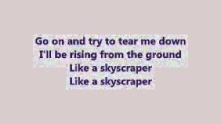 Demi Lovato - Skyscraper LYRICS