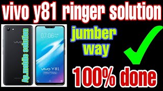 vivo y81 ringer jumper way