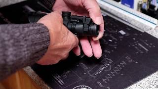 Rifle scope/reticle damping grease case study