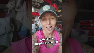 Parenting is activism #youtubeshorts #parentpower #parentawareness #activism m