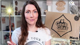 Unboxing GEEK GEAR WIZARDRY: HARRY POTTER Box (March ’21)