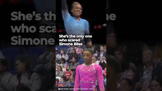 Rebeca Andrade the gymnast who left SimoneBiles speechless and took the gold from her.