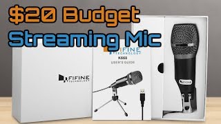 A $20 Budget USB Streaming/Video Mic - Can it Compete w/ The Blue Yeti