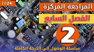 المراجعة المركزة 2024 الفصل السابع المحاضرة 2