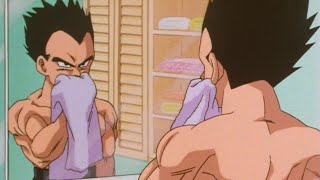 Vegeta Shaves His Moustache (Japanese)