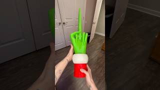 GRINCH FINGER SWORD!🖕🏻💀 #3d #cool3dprints #3dprinting #3dprintingmachine #satisfying #asmr #memes