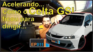 Celta GSi | Andando com o carro e explanando varias coisas   - BURNOUT 011