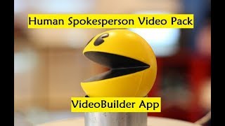 Human Spokesperson Video Pack - VideoBuilder App