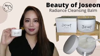 Beauty Of Joseon Radiance Cleansing Balm|Review and Demo