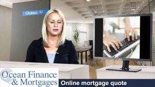 Online mortgage quote