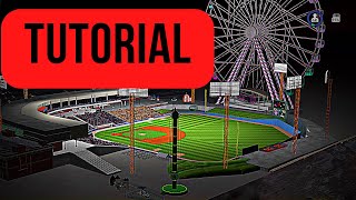 How To Add A Steep Berm On MLB The Show 22 Stadium Creator