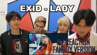 EXID - LADY MV REACTION FANBOYS VERSION | SEXY SWAG HIPHOP!!!