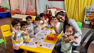 Recognition Of Letter  “A” (Play Group)