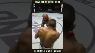 FERNANDES vs LINEKER brutal knock out😱 #shorts