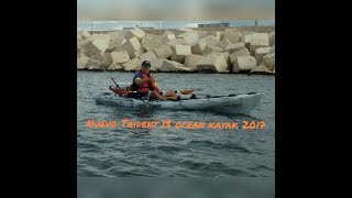 Probando el nuevo trident 13 (ocean kayak 2017)