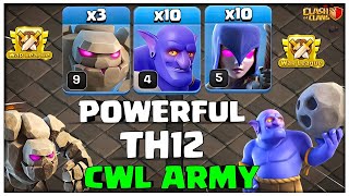 Bowlers And Witches Attack Strategy ｜ Clash of Clan ｜ TOWN HALL 12 @ClashOfClans