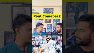 Solid Comeback Pant #rishabhpant #pant #india #rohitsharma #ashwin #jadega #indvsbng