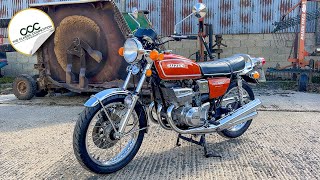 WIN THIS 1976 Suzuki GT550 + £500 In Cash!