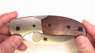 Knife Review: Spyderco Sage 4 (Ti and Ironwood)