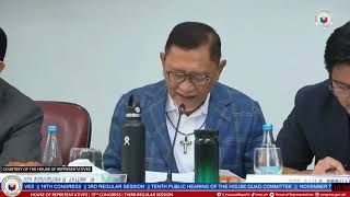 Abante: Opening remarks at QUAD committee hearing on EJK, POGOs and drug war | 11/7/24