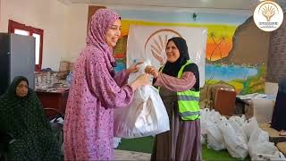 Distribution of Essential Family Packs to the Displaced Palestinians in Egypt