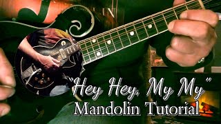 “Hey Hey, My My” Mandolin Tutorial