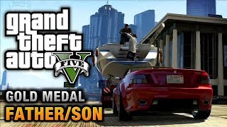 GTA 5 - Father Son - gameplay - PS4