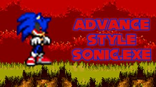 Advance Style Sonic.EXE (Sonic 3 AIR Mod)