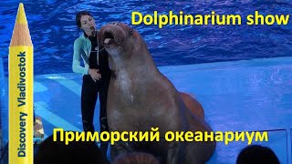 ШОУ В ДЕЛЬФИНАРИИ | Dolphinarium show / Приморский океанариум