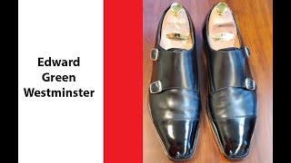 ASMR Shoeshine How to do some minor repairs Edward Green Westminster