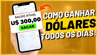 $30,00 USDT COMO GANHAR EM DÓLAR TODOS OS DIAS (PASSO A PASSO) Como ganhar dinheiro