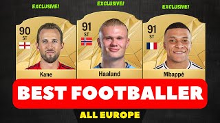 TOP 3 PLAYER FROM EVERY EUROPEAN COUNTRY! 🇪🇺🔥FT: PALMER, HAALAND, DONNARUMMA & MORE!